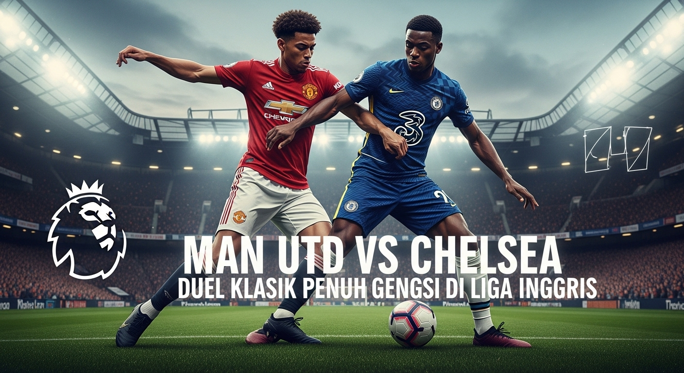 Man Utd vs Chelsea: Duel Klasik Penuh Gengsi di Liga Inggris