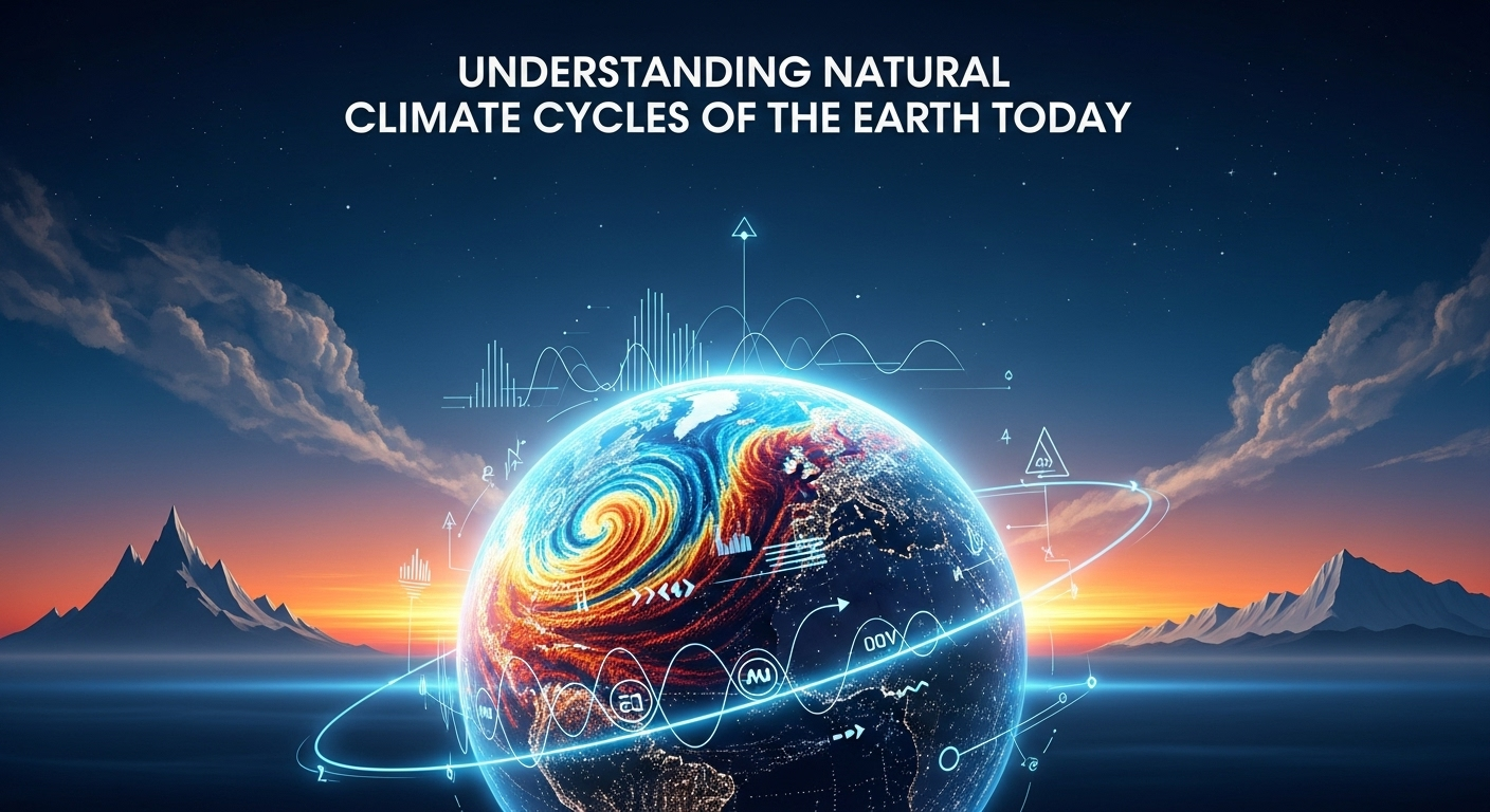 Understanding natural climate cycles of the earth today