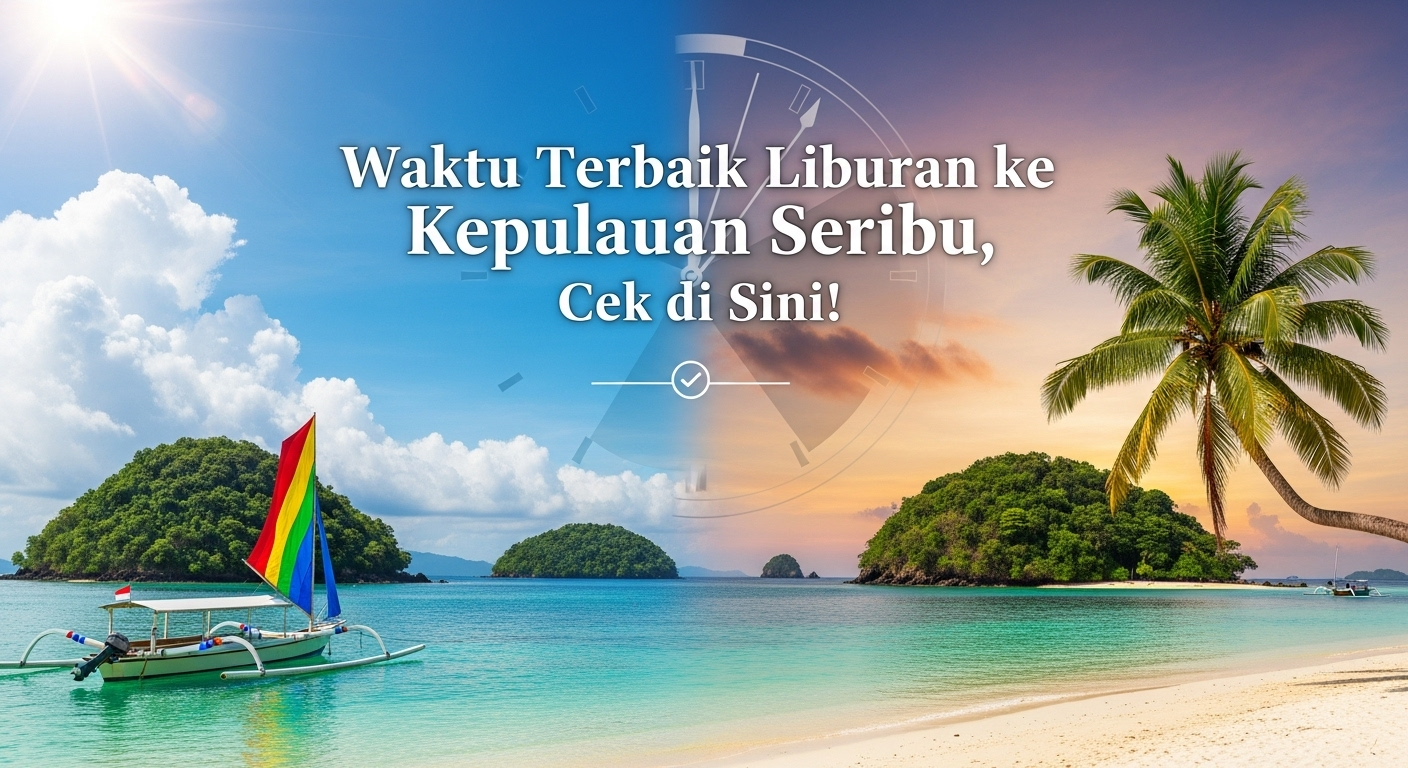 Waktu Terbaik Liburan ke Kepulauan Seribu, Cek di Sini!