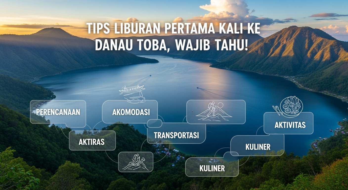 Tips Liburan Pertama Kali ke Danau Toba, Wajib Tahu!
