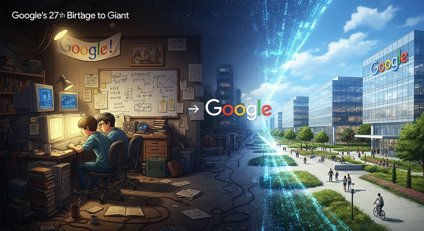 Ulang Tahun ke-27 Google: Dari Garasi Hingga Raksasa