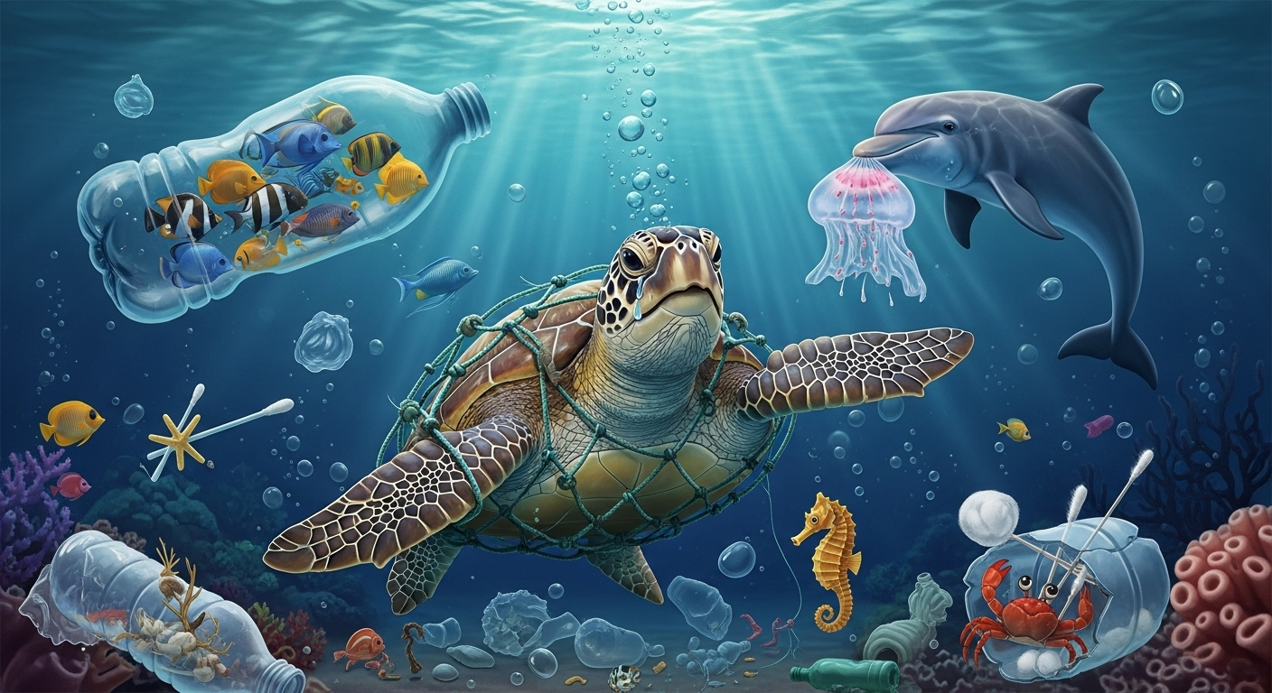 The Devastating Effects of Ocean Plastic on Marine Life