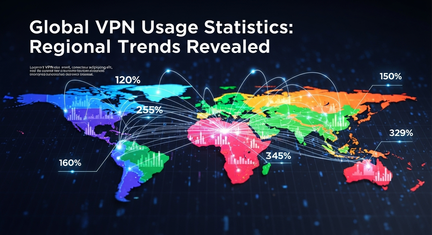 Global VPN Usage Statistics: Regional Trends Revealed