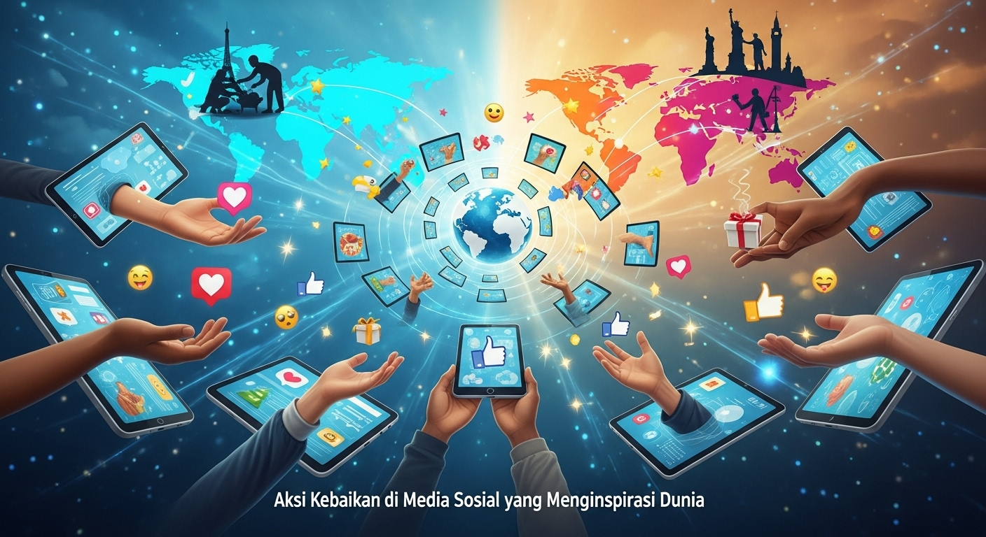 Aksi Kebaikan di Media Sosial yang Menginspirasi Dunia