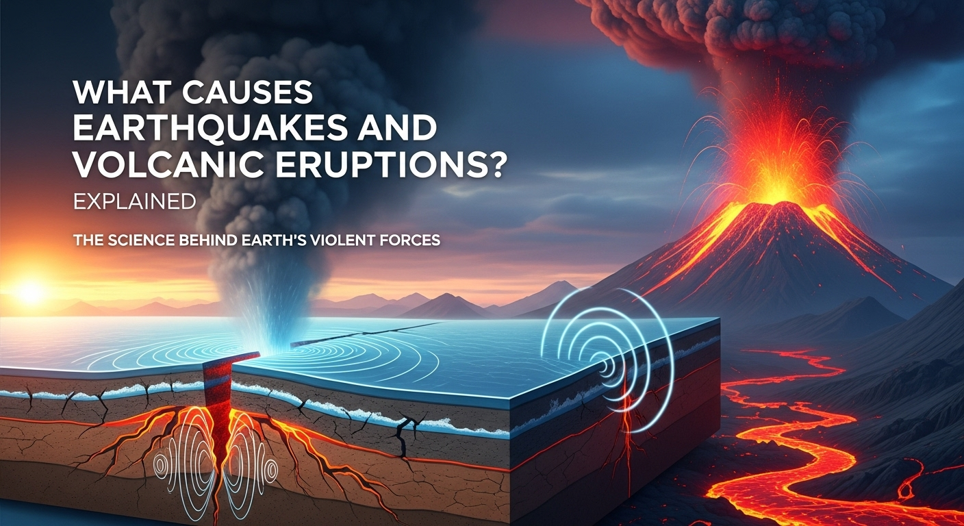 What Causes Earthquakes and Volcanic Eruptions? Explained