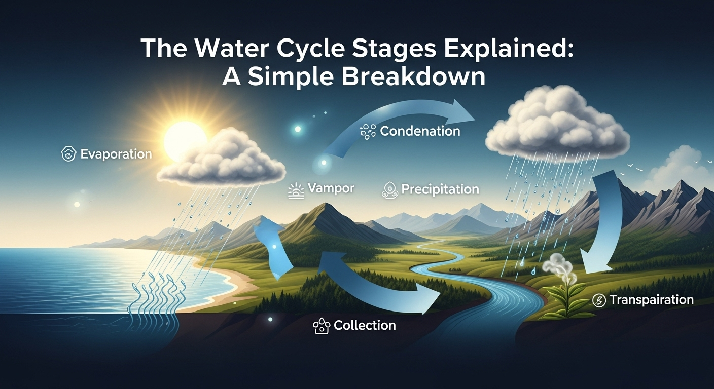 The Water Cycle Stages Explained: A Simple Breakdown