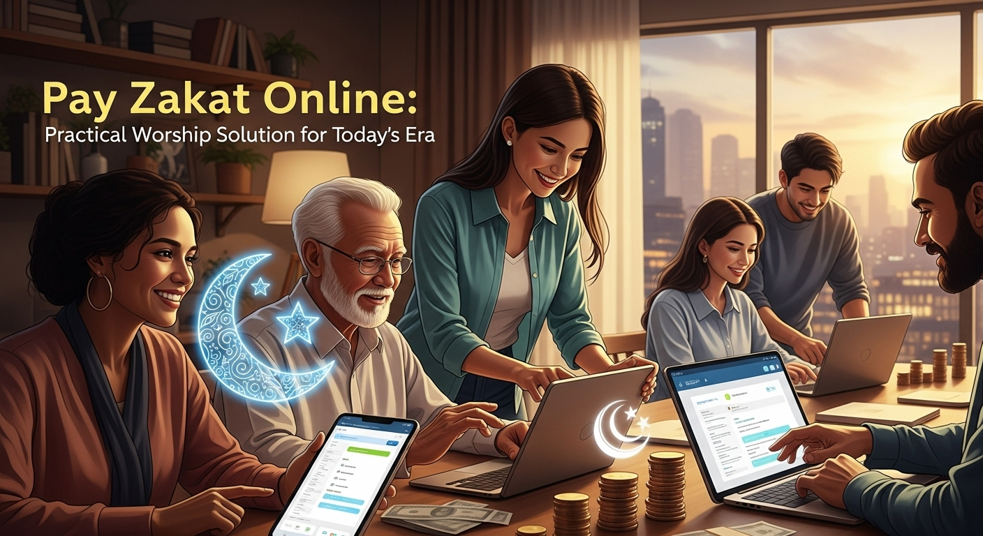 Bayar Zakat Online: Solusi Ibadah Praktis di Zaman Now