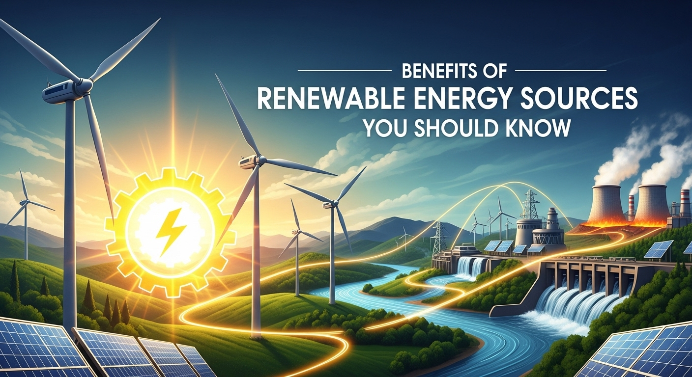 Benefits of Renewable Energy Sources You Should Know