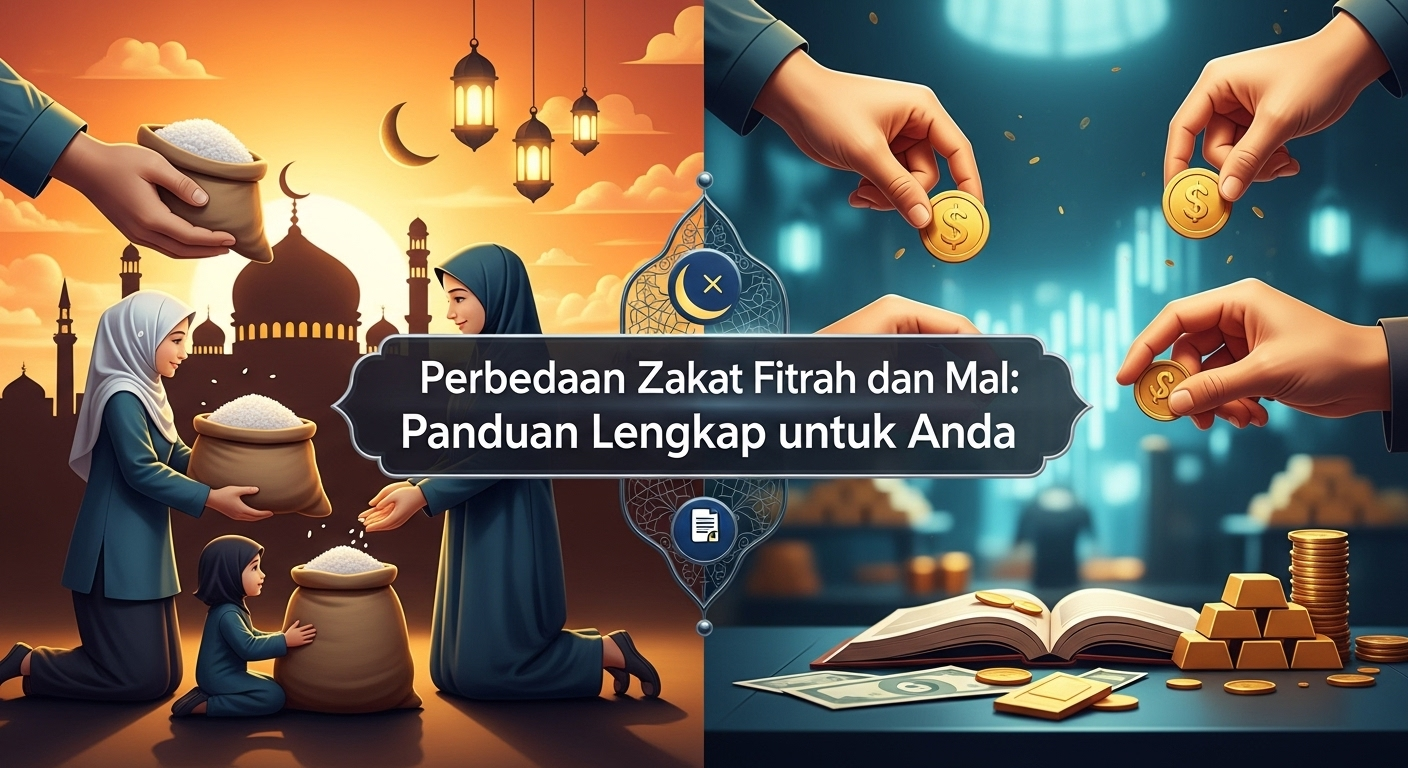 Perbedaan Zakat Fitrah dan Mal: Panduan Lengkap untuk Anda