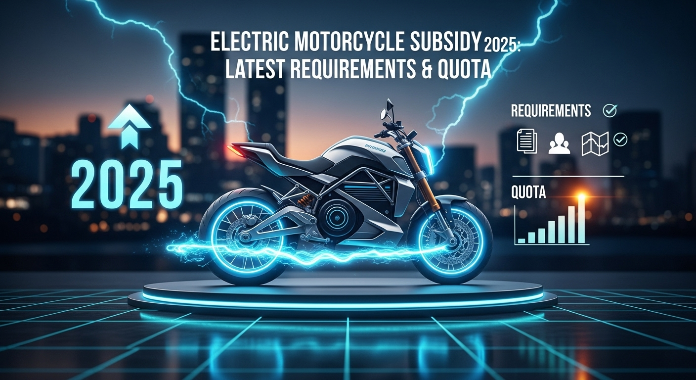 Subsidi Motor Listrik 2025: Syarat & Kuota Terbaru